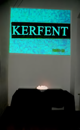 Sinus 3 performance Kerfent, Galerie ZERO, 2003